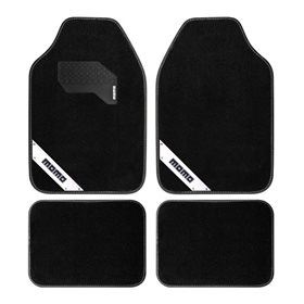 Alfombra Momo 012 Negro Blanco