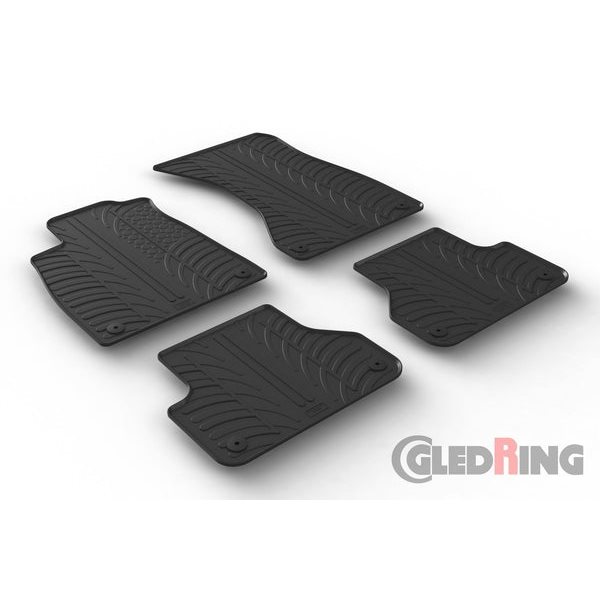 Alfombrillas De Goma Gledring Audi A4 11-2015