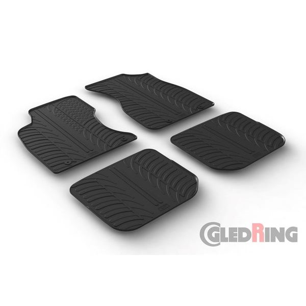 Alfombrillas De Goma Gledring Audi A4 Avant & Sedan 1996-2000