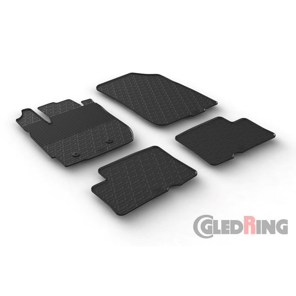 Alfombrillas De Goma Gledring Dacia Duster 4wd 2015+