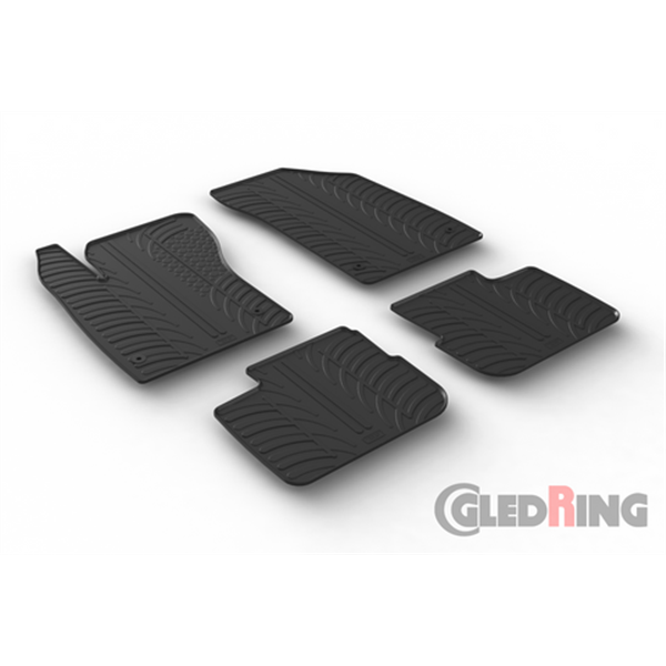 Alfombrillas De Goma Gledring Fiat Tipo 03-2016 Sedan