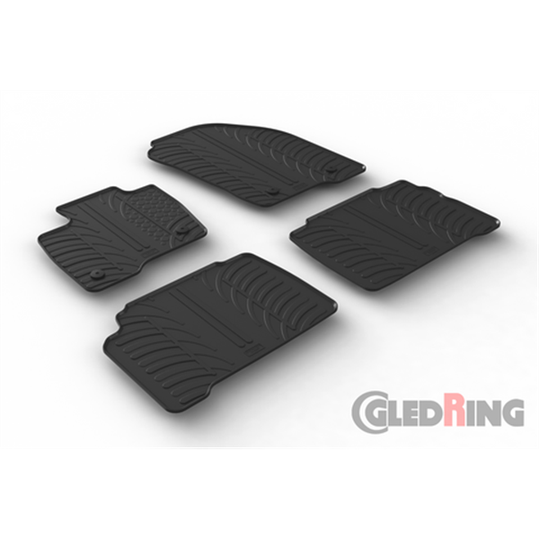 Alfombrillas De Goma Gledring Ford Galaxy 08-2015