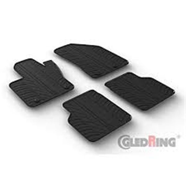 Alfombrillas De Goma Gledring Jeep Compass Suv 09-2017+