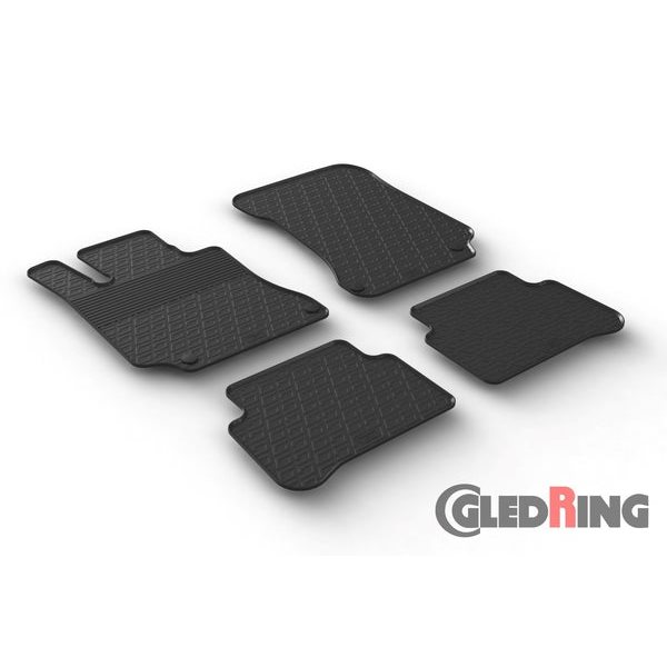 Alfombrillas De Goma Gledring Mercedes Benz E Class W212 2014+