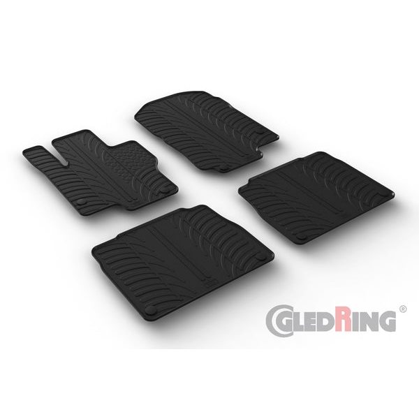 Alfombrillas De Goma Gledring Mercedes Benz Gls X167 2019+