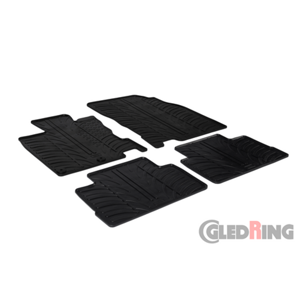 Alfombrillas De Goma Gledring Nissan Qashqai 2014+