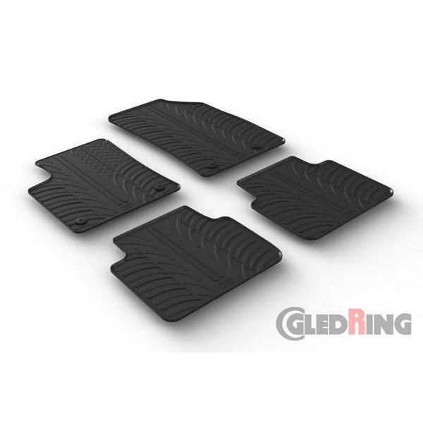 Alfombrillas De Goma Gledring Opel Crossland X 06-2017