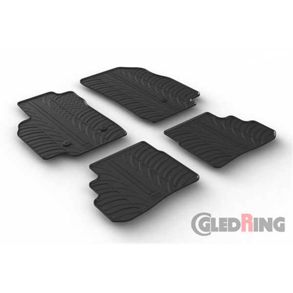 Alfombrillas De Goma Gledring Opel Karl 08-2015