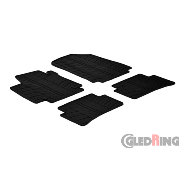 Alfombrillas De Goma Gledring Renault Clio Iv 2012+ 5 Puertas/clio Iv Gt 2013+