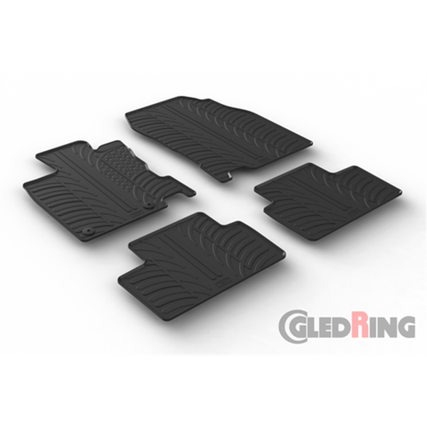 Alfombrillas De Goma Gledring Renault Kadjar 06-2015+