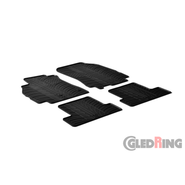 Alfombrillas De Goma Gledring Renault Megane Iii/megane Iii Coupe 2008+