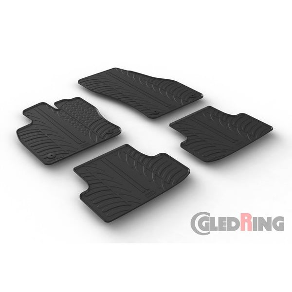 Alfombrillas De Goma Gledring Seat Ateca 05-2016+