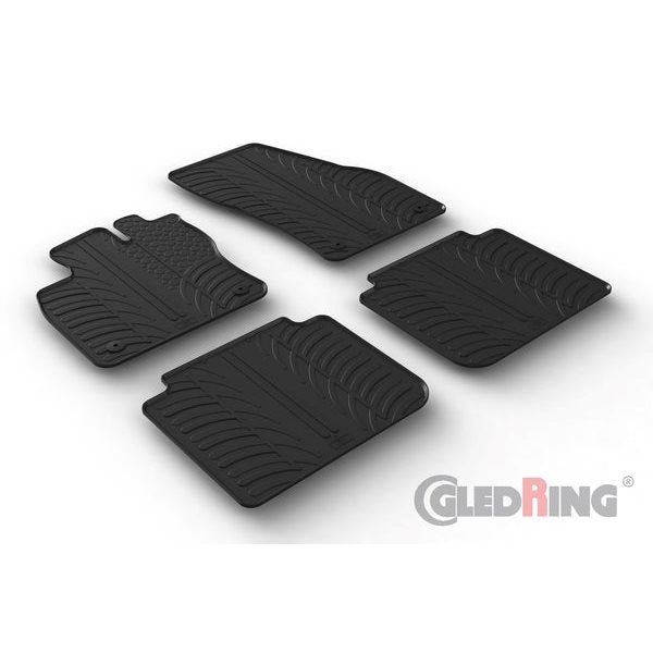 Alfombrillas De Goma Gledring Seat Tarraco 2018+