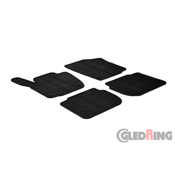 Alfombrillas De Goma Gledring Seat Toledo 13+