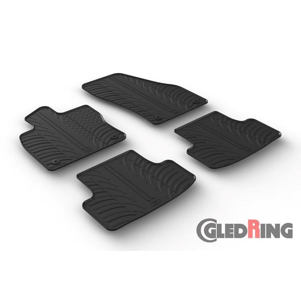 Alfombrillas De Goma Gledring Skoda Karoq 11-2017+