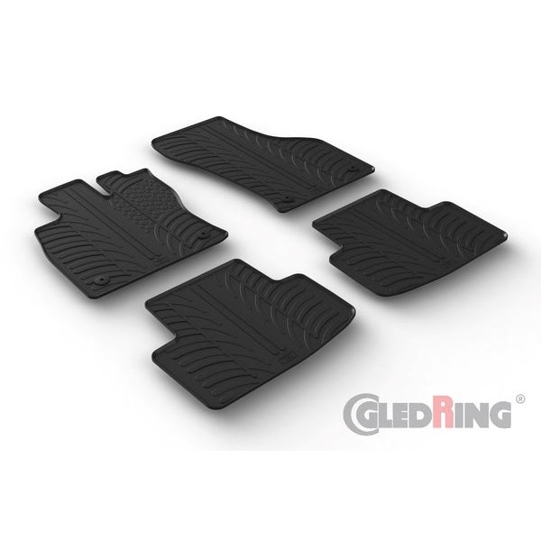 Alfombrillas De Goma Gledring Skoda Octavia Combi 2019+ Sedan 2020+