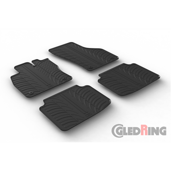 Alfombrillas De Goma Gledring Skoda Superb 04-2015+