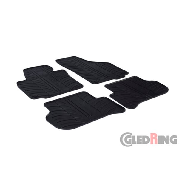 Alfombrillas De Goma Gledring Skoda Yeti 2013+