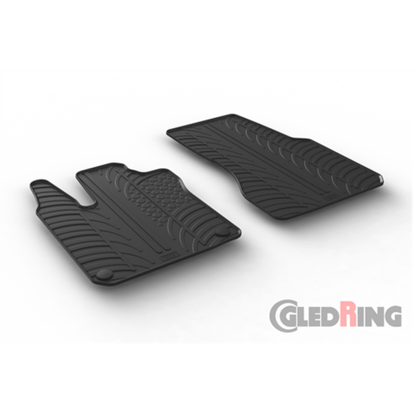 Alfombrillas De Goma Gledring Smart Smart Fortwo 453 2014+