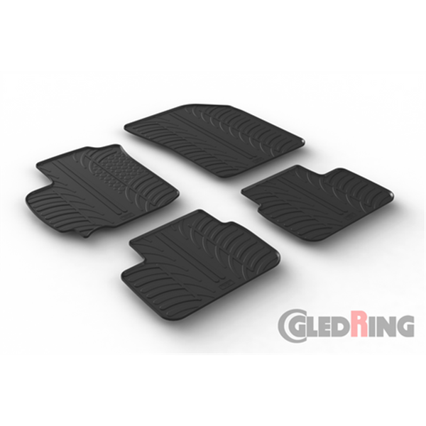 Alfombrillas De Goma Gledring Suzuki Swift 05-2010+ 5 Puertas