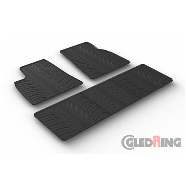 Alfombrillas De Goma Gledring Tesla Model S 2014+