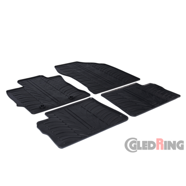 Alfombrillas De Goma Gledring Toyota Auris 2007 -2012/corolla Sedan 2007+