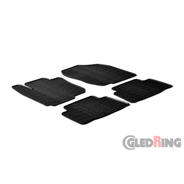 Alfombrillas De Goma Gledring Toyota Rav4 2005-2013