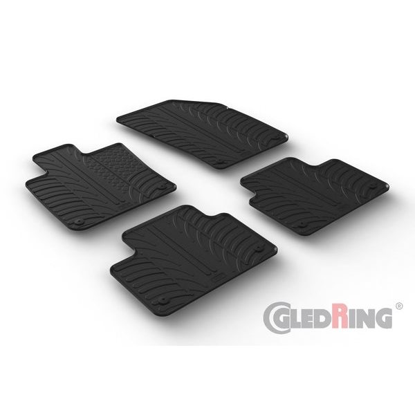 Alfombrillas De Goma Gledring Volvo V60 09-2018