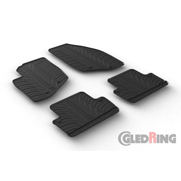 Alfombrillas De Goma Gledring Volvo V70 2000-2007/ S60 2000-2009