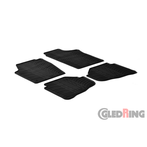 Alfombrillas De Goma Gledring Vw Fox 2005+