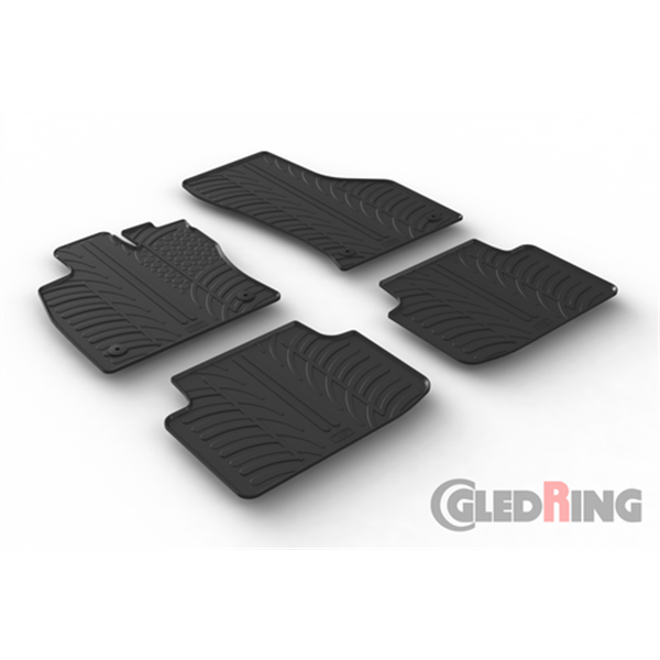 Alfombrillas De Goma Gledring Vw Passat 2014+