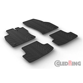 Alfombrillas De Goma Gledring Vw T-roc 12-2017