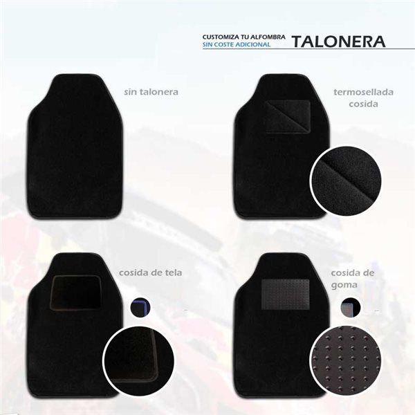 Alfombrillas Personalizadas Occ Premium Seat Ibiza 2008-06/2017 Kombi