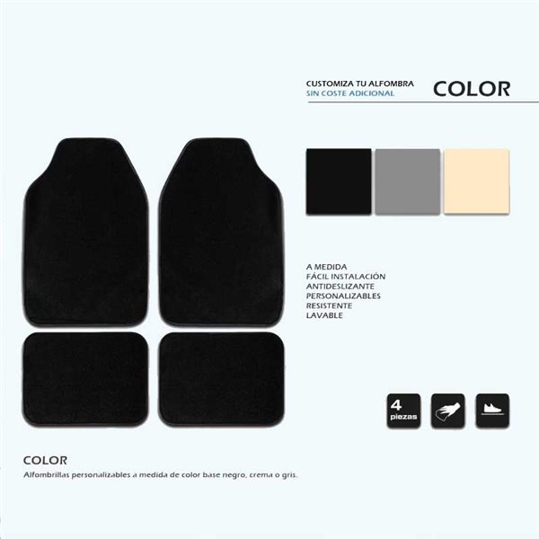 Alfombrillas Personalizadas Occ Smart Forfour W453